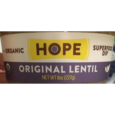 Organic Original Lentil Dip