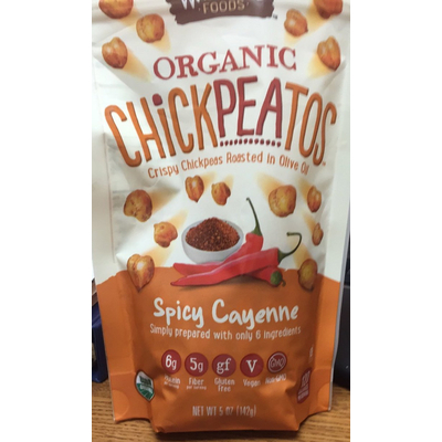 Organic Chickpeatos, Spicy Cayenne