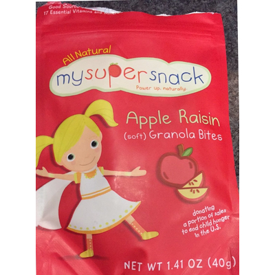 Granola Bites, Apple Raisin