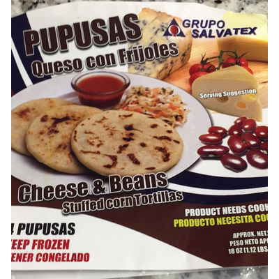 Tortillas, Stuffed with Cheese and Beans