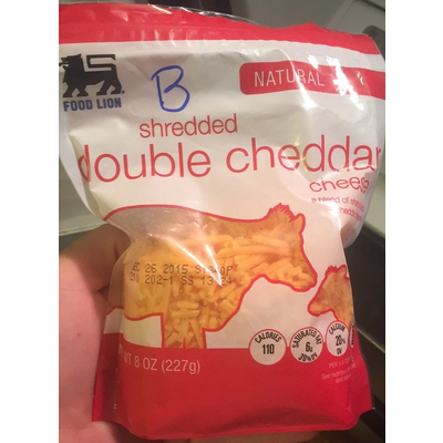 Shredded Double Cheddar Cheese
