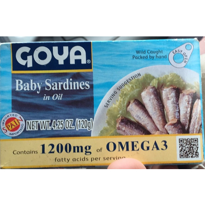 Baby Sardines in Oil