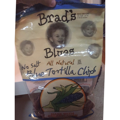No Salt Blue Tortilla Chips