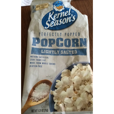 Popcorn, Lightly Salted