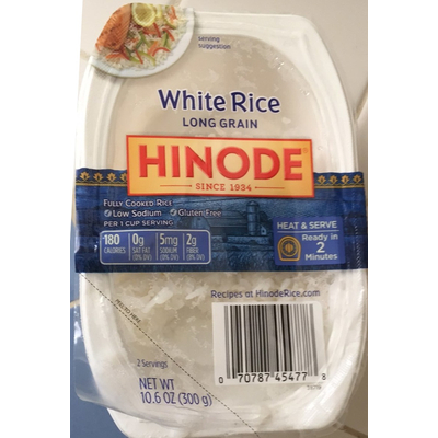 White Rice, Long Grain