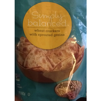 Wheat Crackers with Sprouted Grains