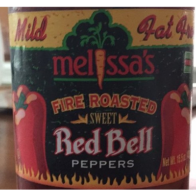 Fire Roasted Sweet Red Bell Peppers