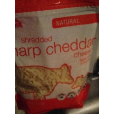 Shredded Sharp Cheddar Cheese
