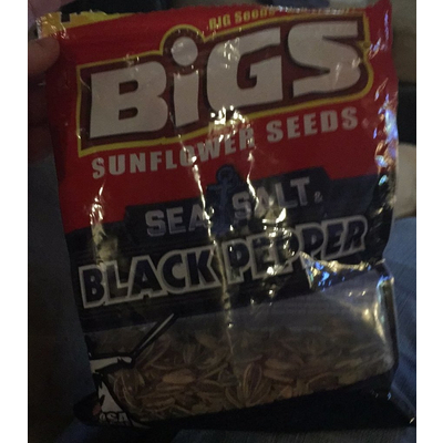 Sunflower Seeds, Sea Salt & Black Pepper