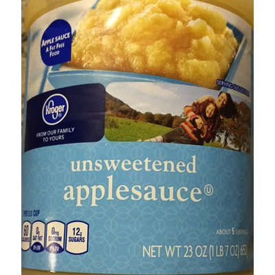 Unsweetened Applesauce