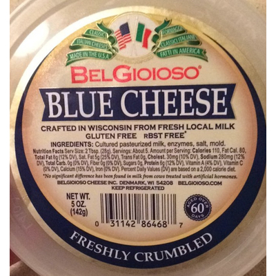 Freshly Crumbled Blue Cheese