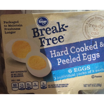 Break-Free Hard Cooked & Peeled Eggs