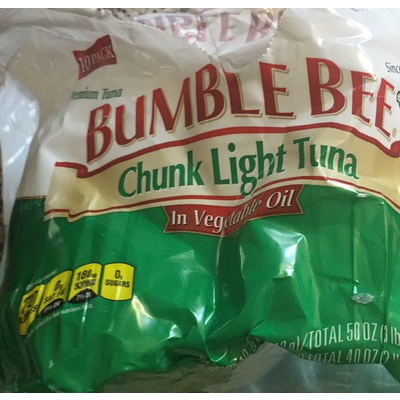Chunk Light Tuna in Vegetable Oil