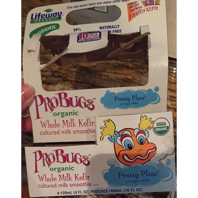 Cultured Milk Smoothie, Whole Milk Kefir