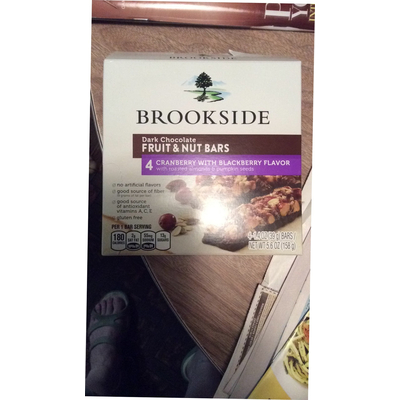Dark Chocolate Fruit & Nut Bar, Cranberry with Blackberry
