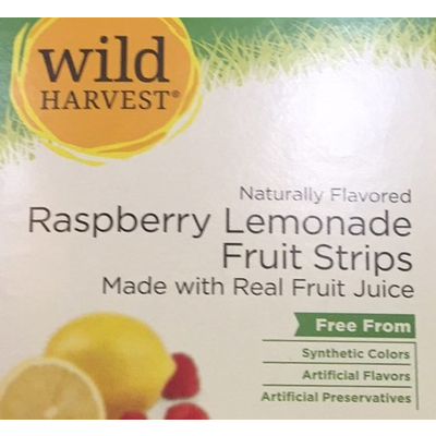 Fruit Strips, Raspberry Lemonade