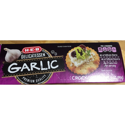 Garlic Crackers