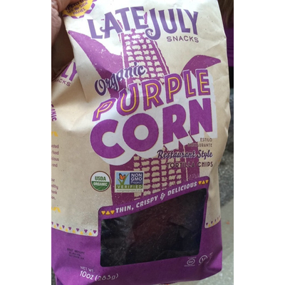 Organic Purple Corn Tortilla Chips