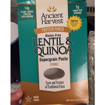 Gluten-Free Lentil & Quinoa Supergrain Pasta, Penne