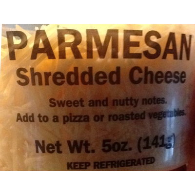 Shredded Cheese, Parmesan