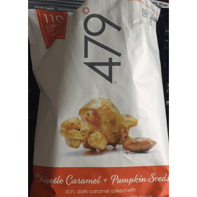 Popcorn, Chipotle Caramel + Pumpkin Seeds