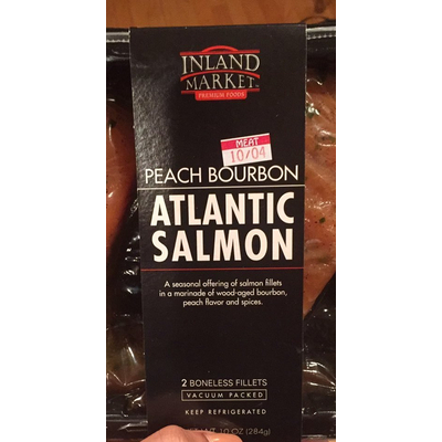 Atlantic Salmon, Peach Bourbon