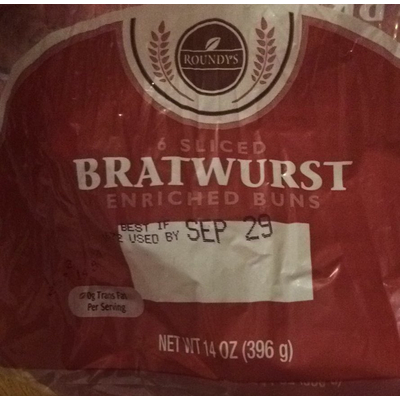 Bratwurst Enriched Buns