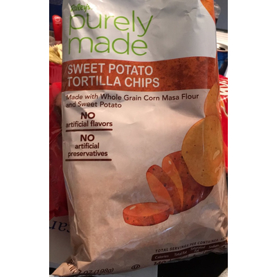 Purely Made, Tortilla Chips, Sweet Potato