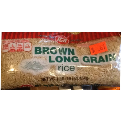 Rice, Brown Long Grain