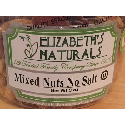 Mixed Nuts, No Salt