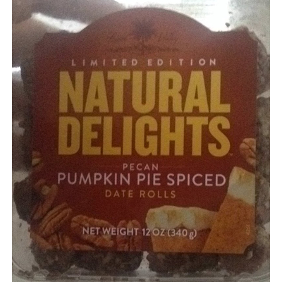 Date Rolls, Pecan Pumpkin Pie Spiced
