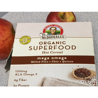 Organic Superfood Hot Cereal, Mega Omega