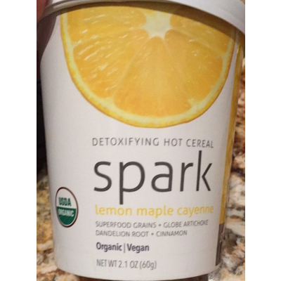 Detoxifying Cereal, Lemon Maple Cayenne