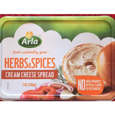 Cream Cheese Spread, Herbs & Spices