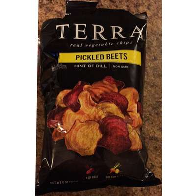 Vegetable Chips, Pickled Beets
