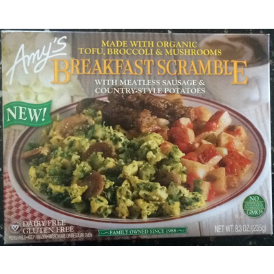 Breakfast Scramble, Dairy Free, Gluten Free