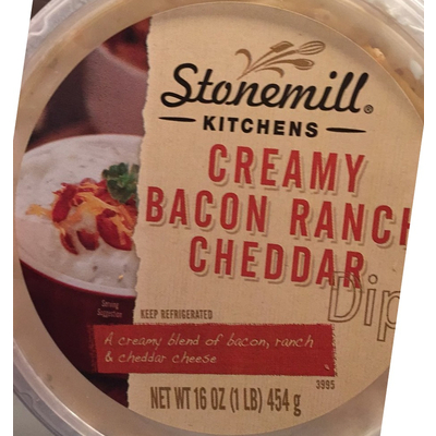 Creamy Bacon Ranch Cheddar Dip