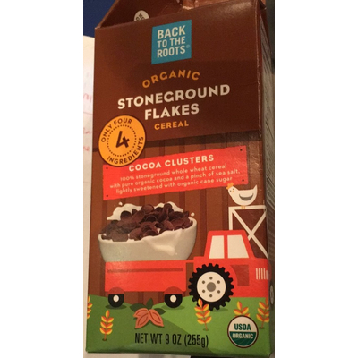 Stoneground Flakes Cereal, Cocoa Clusters