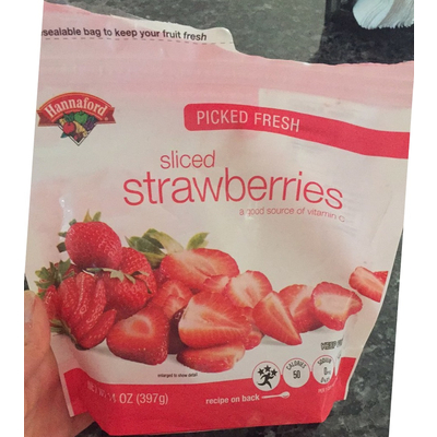 Sliced Strawberries