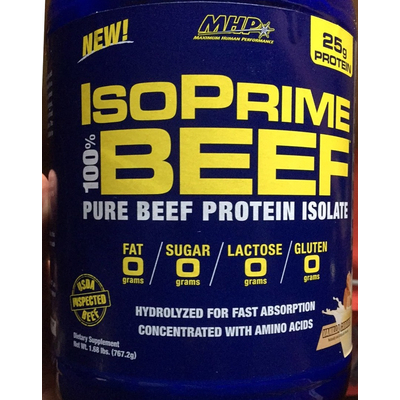 Iso Prime 100% Beef, Vanilla Caramel