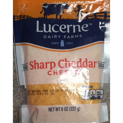 Shredded Sharp Cheddar Cheese