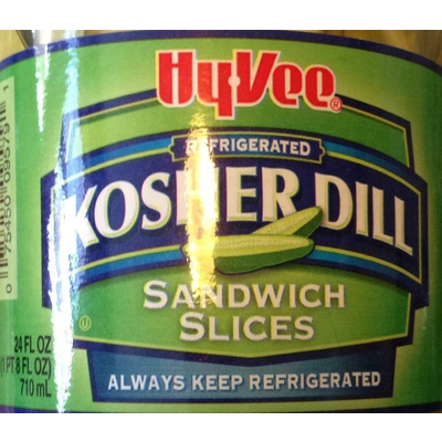 Kosher Dill, Sandwich Slices