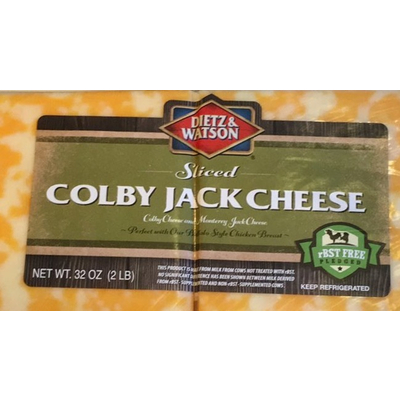Sliced Colby Jack Cheese