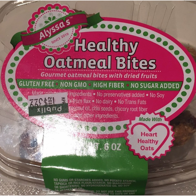 Healthy Oatmeal Bites