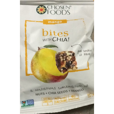 Mango Bites with Chia