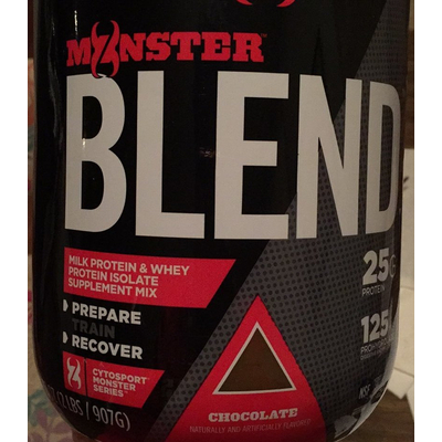 Monster Blend, Chocolate Milk Protein & Whey Protein Isolate Supplement Mix