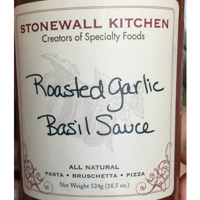 Roasted Garlic Basil Sauce
