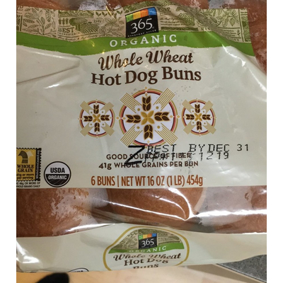 Whole Wheat Hot Dog Buns