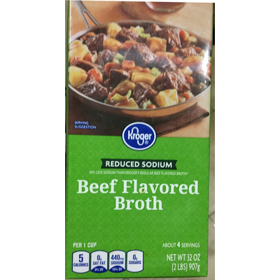 Beef Flavored Broth