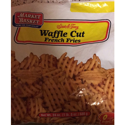 Waffle Cut French Fries